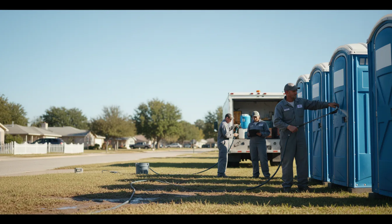Long-Term Portable Toilet Rental in Inman, KS near me